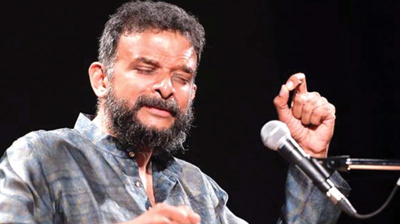 Singer T.M. Krishna. Singer T.M. Krishna.