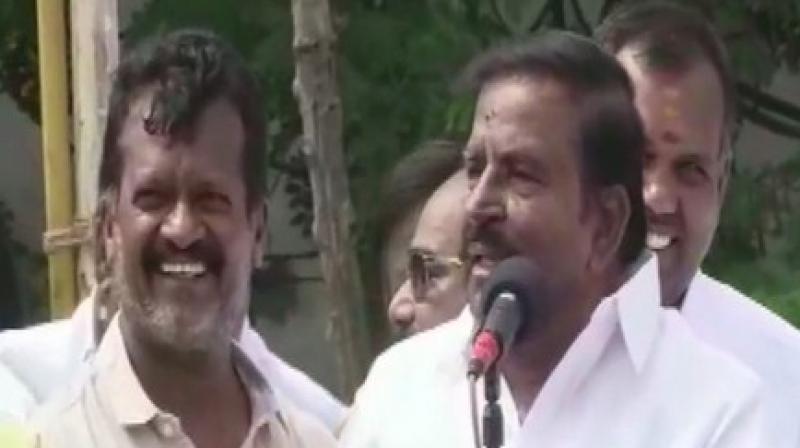 DMK and Congress, senior leader of the former party K N Nehru said that DMK is carrying Congress in a 'palanquin' on its shoulders. DMK and Congress, senior leader of the former party K N Nehru said that DMK is carrying Congress in a 'palanquin' on its shoulders.