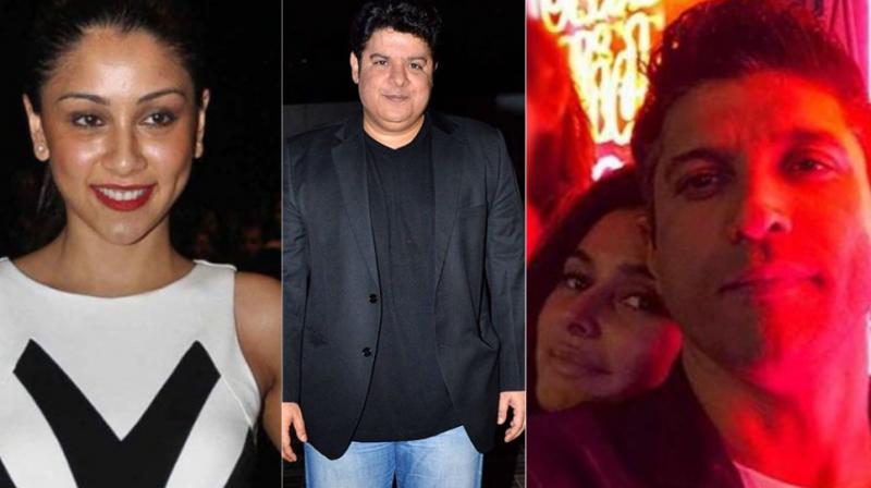 Amrita Puri, Sajid Khan, Shibani Dandekar, Farhan Akhtar. Amrita Puri, Sajid Khan, Shibani Dandekar, Farhan Akhtar.