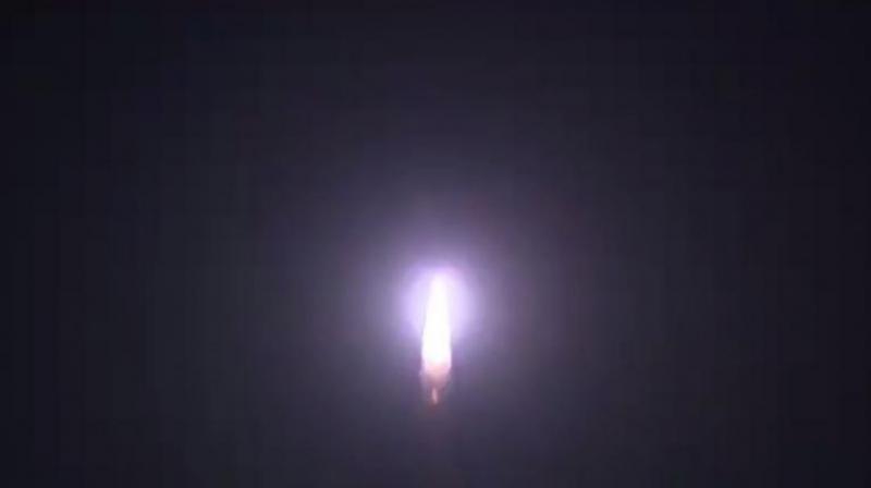 In a tweet, director-general Inter-Services Public Relations (ISPR) Major General Asif Ghafoor said the missile was capable of delivering multiple types of warheads up to 290 km. (Photo: video screengrab | @OfficialDGISPR) In a tweet, director-general Inter-Services Public Relations (ISPR) Major General Asif Ghafoor said the missile was capable of delivering multiple types of warheads up to 290 km. (Photo: video screengrab | @OfficialDGISPR)