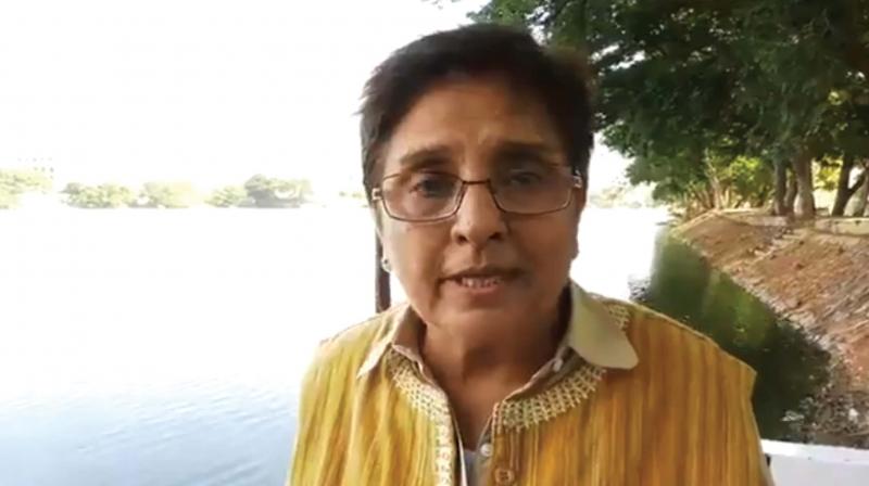 Slogans were raised by the agitators condemning Bedi's remarks. (Photo: File) Slogans were raised by the agitators condemning Bedi's remarks. (Photo: File)