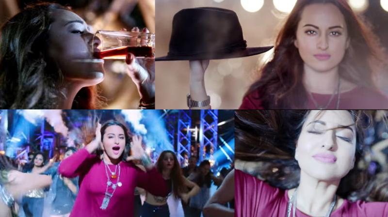 Screengrabs from the song. Screengrabs from the song.