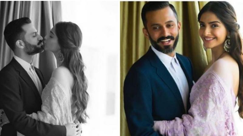 Sonam Kapoor and Anand Ahuja. Sonam Kapoor and Anand Ahuja.