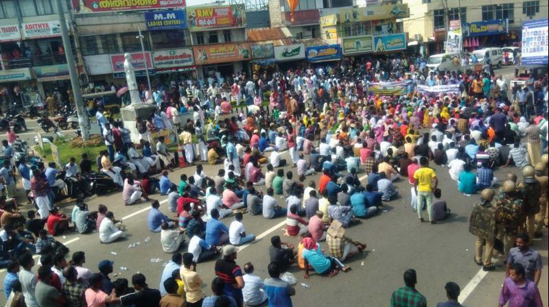 Image result for bc agitation against chandrababu