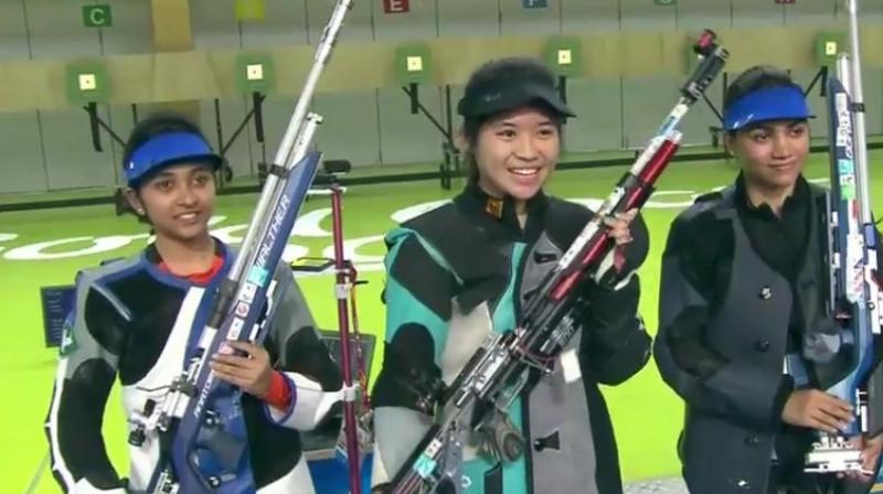 CWG 2018: Jitu wins gold in shooting, silver for Mehuli