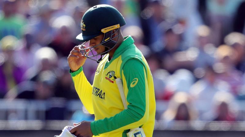 Usman Khawaja eventually came in to bat later as the team were chasing a massive target of 326, but he managed to score 18 runs only. Usman Khawaja eventually came in to bat later as the team were chasing a massive target of 326, but he managed to score 18 runs only.