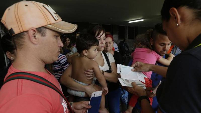 Since the policy shift, more than 680 Cuban irregular migrants have been deported in total from various countries. (Photo: Representational Image/AP) Since the policy shift, more than 680 Cuban irregular migrants have been deported in total from various countries. (Photo: Representational Image/AP)