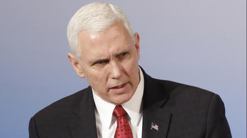 US Vice President Mike Pence. (Photo: AP) US Vice President Mike Pence. (Photo: AP)