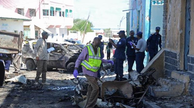 Somalia's government has yet to release the exact death toll from an explosion many called the most powerful they had ever witnessed in Mogadishu. (Photo: AFP) Somalia's government has yet to release the exact death toll from an explosion many called the most powerful they had ever witnessed in Mogadishu. (Photo: AFP)