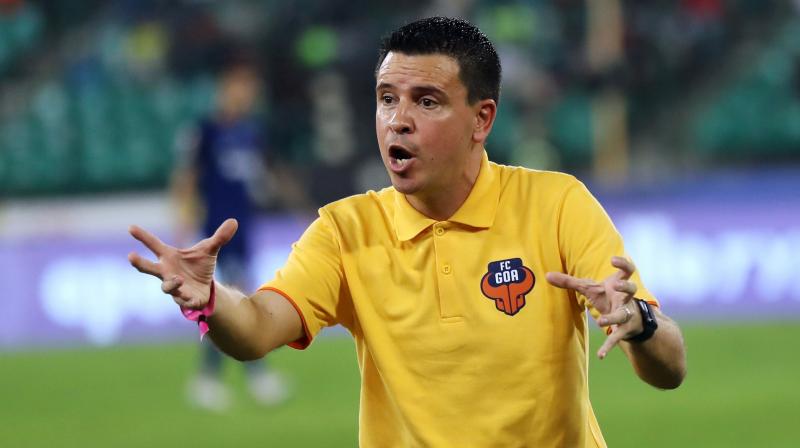 Under Lobera, FC Goa reached the semi-finals in 2017/18 and now in his second season, the Gaurs find themselves at the top of the leader board heading into the second international break. (Photo: ISL Media) Under Lobera, FC Goa reached the semi-finals in 2017/18 and now in his second season, the Gaurs find themselves at the top of the leader board heading into the second international break. (Photo: ISL Media)