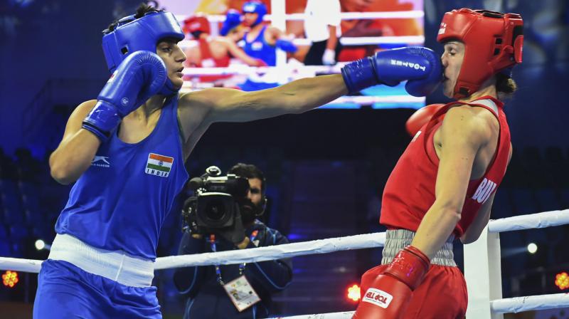 The fifth day's proceedings were marred by a judging controversy when 2014 gold-medallist Stanimira Petrova of Bulgaria (57kg) accused the judges of The fifth day's proceedings were marred by a judging controversy when 2014 gold-medallist Stanimira Petrova of Bulgaria (57kg) accused the judges of