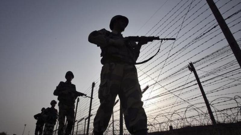 The exchange of fire is currently underway. (Representational Image) The exchange of fire is currently underway. (Representational Image)