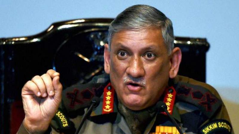 People familiar with the matter said General Rawat's two-day visit to Sikkim is routine. (Photo: PTI) People familiar with the matter said General Rawat's two-day visit to Sikkim is routine. (Photo: PTI)