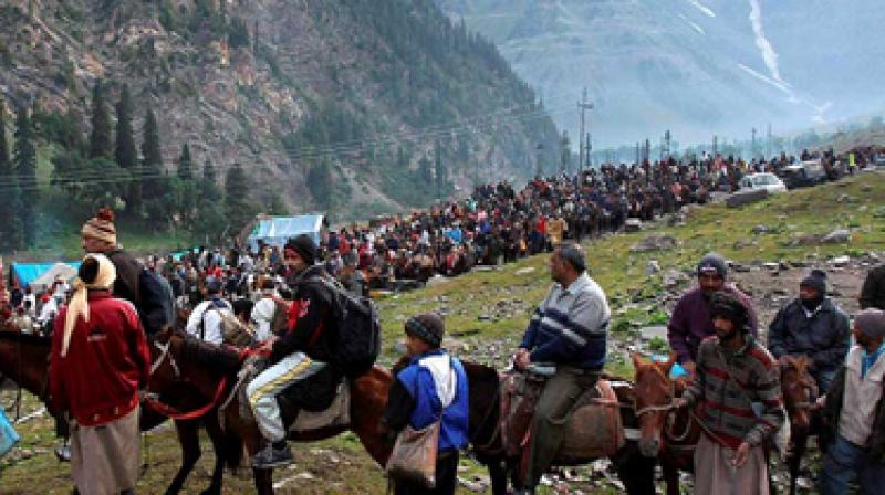 A police official said that adequate security arrangements have been put in place to ensure the 45-day pilgrimage passes off peacefully. (Photo: PTI) A police official said that adequate security arrangements have been put in place to ensure the 45-day pilgrimage passes off peacefully. (Photo: PTI)