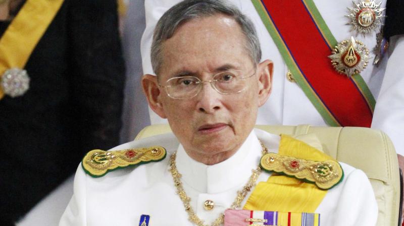 King Bhumibol Adulyadej of Thailand, who died on Oct. 13 King Bhumibol Adulyadej of Thailand, who died on Oct. 13