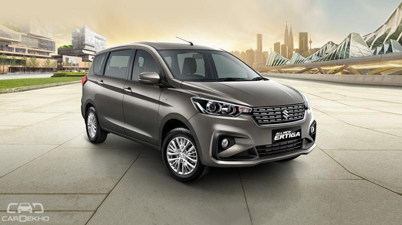 Second-gen Ertiga carries the same MPV-like stance but the design is now different from the first-gen model. Second-gen Ertiga carries the same MPV-like stance but the design is now different from the first-gen model.
