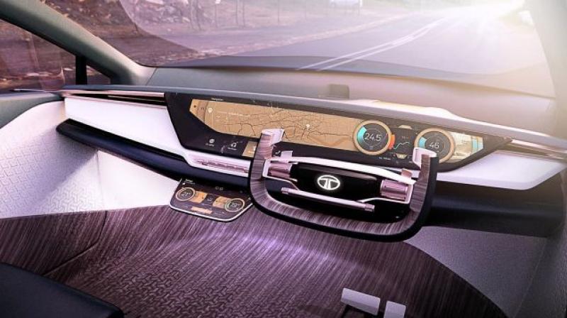 The spy shots suggest that the 45X will feature a large touchscreen infotainment system mounted on top of the dashboard, just like on the Nexon. The spy shots suggest that the 45X will feature a large touchscreen infotainment system mounted on top of the dashboard, just like on the Nexon.