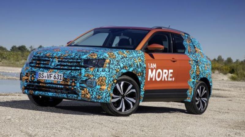 German carmaker has revealed the minimum boot space of the Euro-spec T-Cross -- 385 litres. German carmaker has revealed the minimum boot space of the Euro-spec T-Cross -- 385 litres.