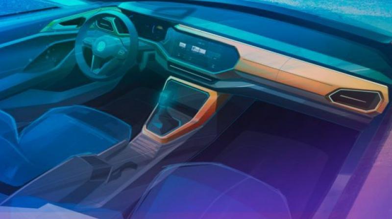 The T-Cross, which is set to be the smallest SUV from the German carmaker so far The T-Cross, which is set to be the smallest SUV from the German carmaker so far