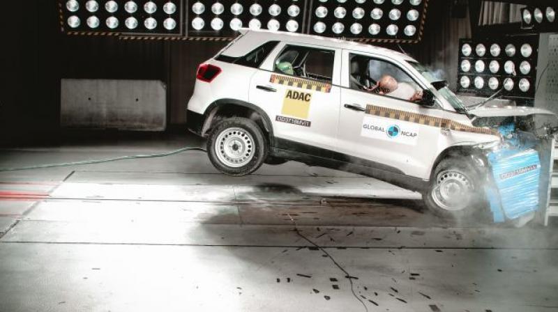 Maruti Brezza, has also received a similar safety rating from the non-profit international car testing body. Maruti Brezza, has also received a similar safety rating from the non-profit international car testing body.