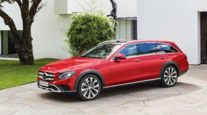 Mercedes-Benz has now revealed the pricing of the E-Class All-Terrain station wagon. It’s priced at Rs 75 lakh (ex-showroom India) Mercedes-Benz has now revealed the pricing of the E-Class All-Terrain station wagon. It’s priced at Rs 75 lakh (ex-showroom India)