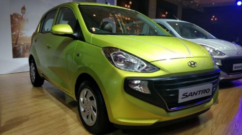 Hyundai has made a comeback in the compact hatchback segment by rebooting the Santro nameplate, aiming straight at the Maruti offerings Hyundai has made a comeback in the compact hatchback segment by rebooting the Santro nameplate, aiming straight at the Maruti offerings