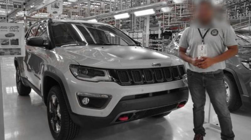The diesel-only India-spec Trailhawk will be the Compass’ first diesel automatic avatar. The diesel-only India-spec Trailhawk will be the Compass’ first diesel automatic avatar.