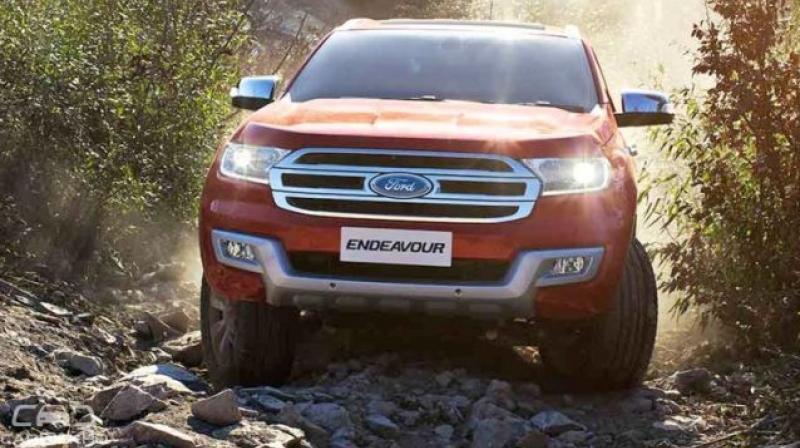 Figo Titanium AT gets the highest cash discount of Rs 56,550; exchange bonus of Rs 21,750 on non-Ford cars and Rs 29,000 on Ford cars. Ford Endeavour Trend 4X2 A Figo Titanium AT gets the highest cash discount of Rs 56,550; exchange bonus of Rs 21,750 on non-Ford cars and Rs 29,000 on Ford cars. Ford Endeavour Trend 4X2 A