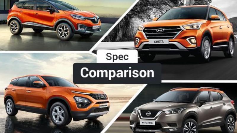 Tata Harrier is expected to be priced in the range of Rs 13 to Rs 18 lakh (ex-showroom Delhi). Tata Harrier is expected to be priced in the range of Rs 13 to Rs 18 lakh (ex-showroom Delhi).