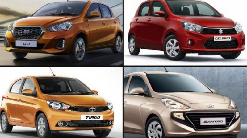 With the introduction of the GO facelift and the Hyundai Santro nearing launch, where do old players like the WagonR, Celerio and Tiago stand? With the introduction of the GO facelift and the Hyundai Santro nearing launch, where do old players like the WagonR, Celerio and Tiago stand?