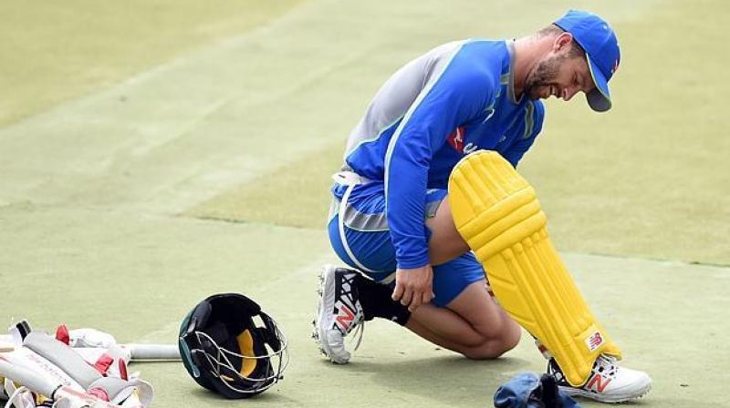Matthew Wade is confident his back problem will not flare up during the team's four-test series in India. (Photo: AFP) Matthew Wade is confident his back problem will not flare up during the team's four-test series in India. (Photo: AFP)