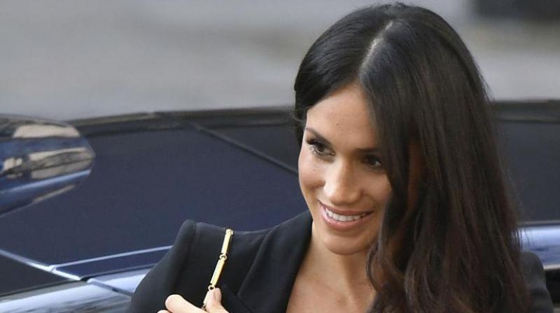 Meghan Markle arrives at the Australian High Commission in London with Britain's Prince Harry to attend a reception celebrating the forthcoming Invictus Games Sydney 2018, Saturday April 21, 2018. (Photo: AP) Meghan Markle arrives at the Australian High Commission in London with Britain's Prince Harry to attend a reception celebrating the forthcoming Invictus Games Sydney 2018, Saturday April 21, 2018. (Photo: AP)