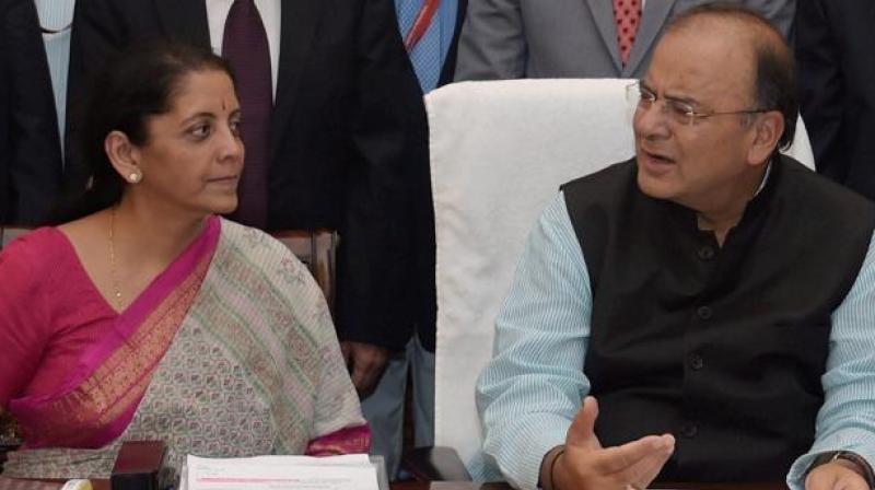 Nirmala Sitharaman and Arun Jaitley . (Photo: PTI) Nirmala Sitharaman and Arun Jaitley . (Photo: PTI)