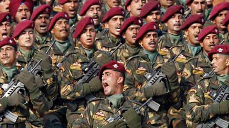 The Army is reeling under a shortage of 21,383 personnel. (Photo: Representational/PTI) The Army is reeling under a shortage of 21,383 personnel. (Photo: Representational/PTI)