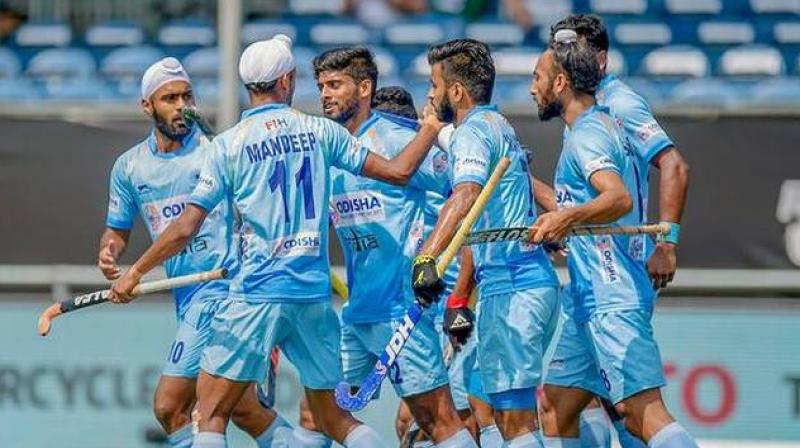 India has made the jump by virtue of its second consecutive runner-up finish at the Champions Trophy in Breda, Netherlands earlier this month. (Photo: PTI) India has made the jump by virtue of its second consecutive runner-up finish at the Champions Trophy in Breda, Netherlands earlier this month. (Photo: PTI)