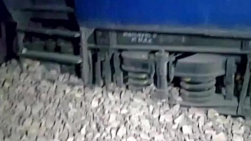 A Disaster Relief train was sent immediately to the accident site from Jodhpur. (Photo: Twitter/ ANI) A Disaster Relief train was sent immediately to the accident site from Jodhpur. (Photo: Twitter/ ANI)