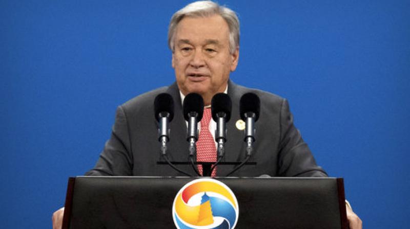 Guterres recalled his visit to the country as the High Commissioner for Refugees, during which he said the president of Myanmar asked him to resettle Rohingya in some other countries. (Photo: File) Guterres recalled his visit to the country as the High Commissioner for Refugees, during which he said the president of Myanmar asked him to resettle Rohingya in some other countries. (Photo: File)