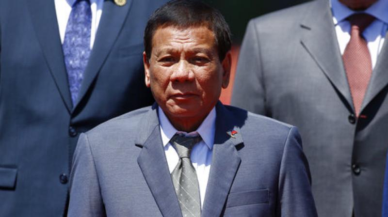 Philippine President Rodrigo Duterte. (Photo: AP) Philippine President Rodrigo Duterte. (Photo: AP)