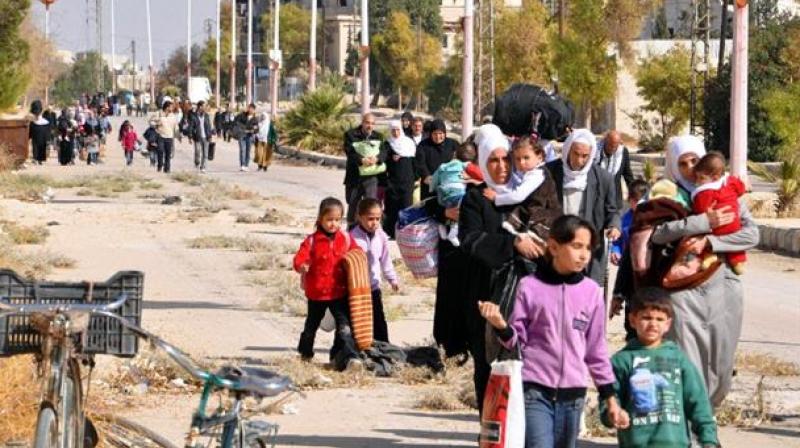 3,000 people have left Qaboun in two days of evacuations. (Photo: Representational/AP) 3,000 people have left Qaboun in two days of evacuations. (Photo: Representational/AP)