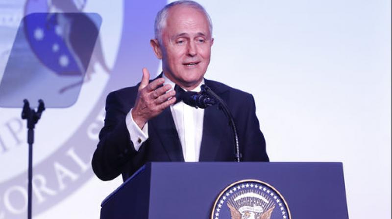 Prime Minister Malcolm Turnbull revealed on Tuesday that his government was 'looking very closely' at the bans on laptops and tablets on flights from some Middle Eastern countries announced by the US and Britain in March. (Photo: AP) Prime Minister Malcolm Turnbull revealed on Tuesday that his government was 'looking very closely' at the bans on laptops and tablets on flights from some Middle Eastern countries announced by the US and Britain in March. (Photo: AP)