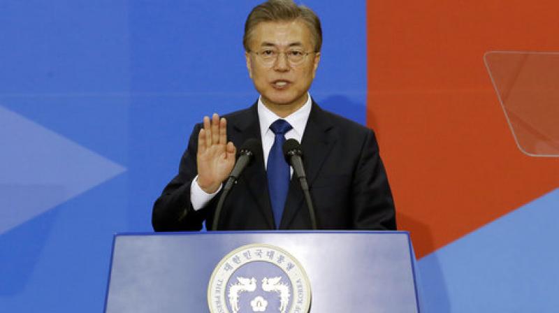 South Korean President Moon Jae-in. (Photo: AP) South Korean President Moon Jae-in. (Photo: AP)