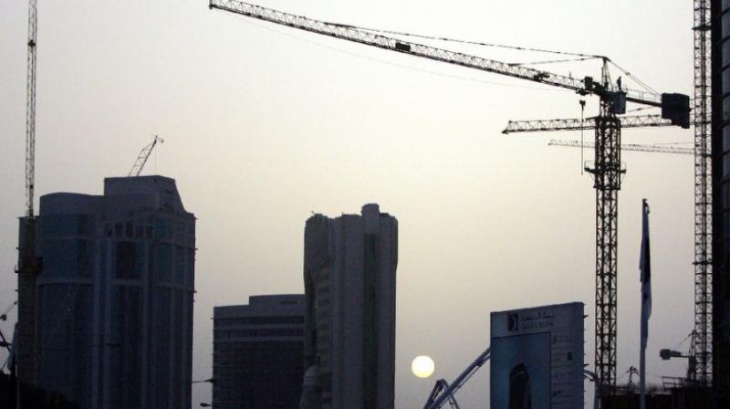 Qatari military construction site. (Photo: AFP) Qatari military construction site. (Photo: AFP)