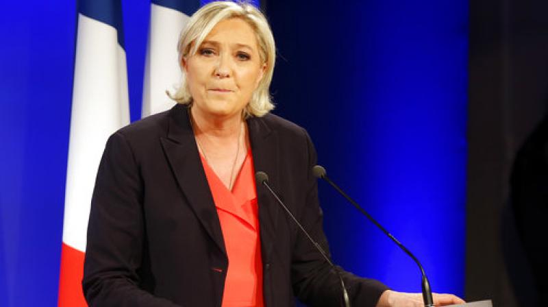 French far-right presidential candidate Marine Le Pen. (Photo: AP) French far-right presidential candidate Marine Le Pen. (Photo: AP)