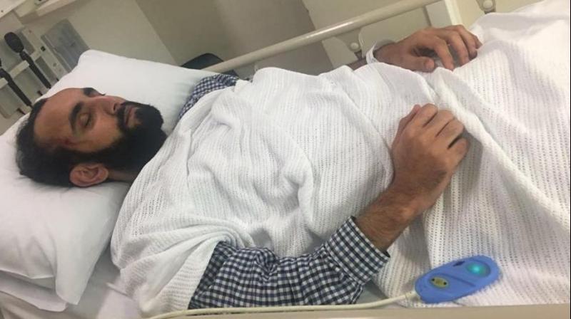 Pardeep Singh was allegedly assaulted by two people in Australia. (Photo: ANI/Twitter) Pardeep Singh was allegedly assaulted by two people in Australia. (Photo: ANI/Twitter)