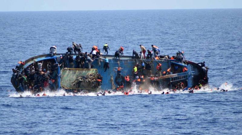 Officials intervened and rescued most, but at least 20 bodies were seen. (Photo: Representational/AFP) Officials intervened and rescued most, but at least 20 bodies were seen. (Photo: Representational/AFP)