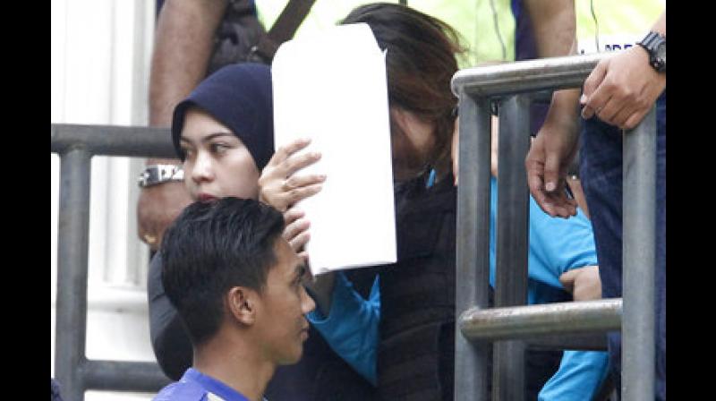 The two women, Doan and Siti Aisyah from Indonesia, who are the only suspects arrested in the assassination of an outcast from North Korea's ruling family have appeared in court in Malaysia. (Photo: AP) The two women, Doan and Siti Aisyah from Indonesia, who are the only suspects arrested in the assassination of an outcast from North Korea's ruling family have appeared in court in Malaysia. (Photo: AP)