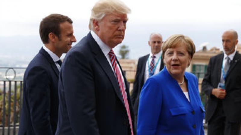 Spicer described Trump's personal relationship with Merkel as excellent. (Photo: AP/File) Spicer described Trump's personal relationship with Merkel as excellent. (Photo: AP/File)