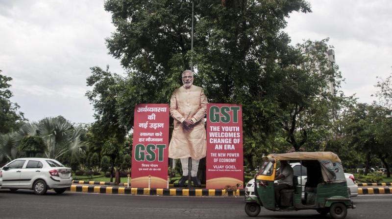 The government has tasked taxmen with bringing half the 6 crore private businesses in India in the GST net. Photo: PTI The government has tasked taxmen with bringing half the 6 crore private businesses in India in the GST net. Photo: PTI