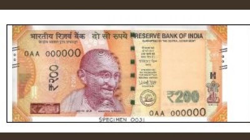 This is how the new Rs 200 note will look. Photo:Twitter| @ANI This is how the new Rs 200 note will look. Photo:Twitter| @ANI