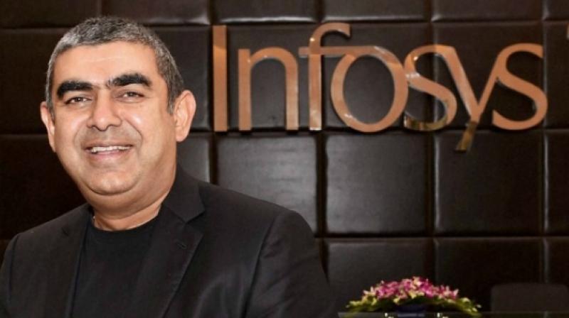 Infosys will be delaying its Q2 results in October after Vishal Sikka's exit as CEO and MD. Photo: PTI Infosys will be delaying its Q2 results in October after Vishal Sikka's exit as CEO and MD. Photo: PTI
